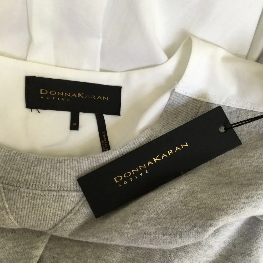 Donna Karan Active Dress Sweater Pullover Size Medium - Picture 6 of 6